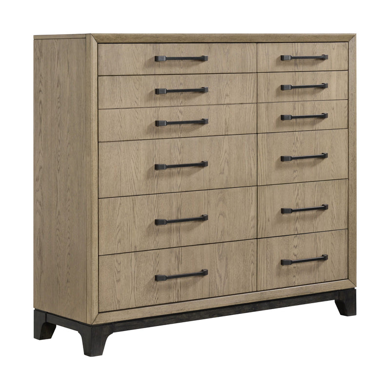 Master Chest, 10 Drawer Storage Furniture - Brown by HouseOfZazla