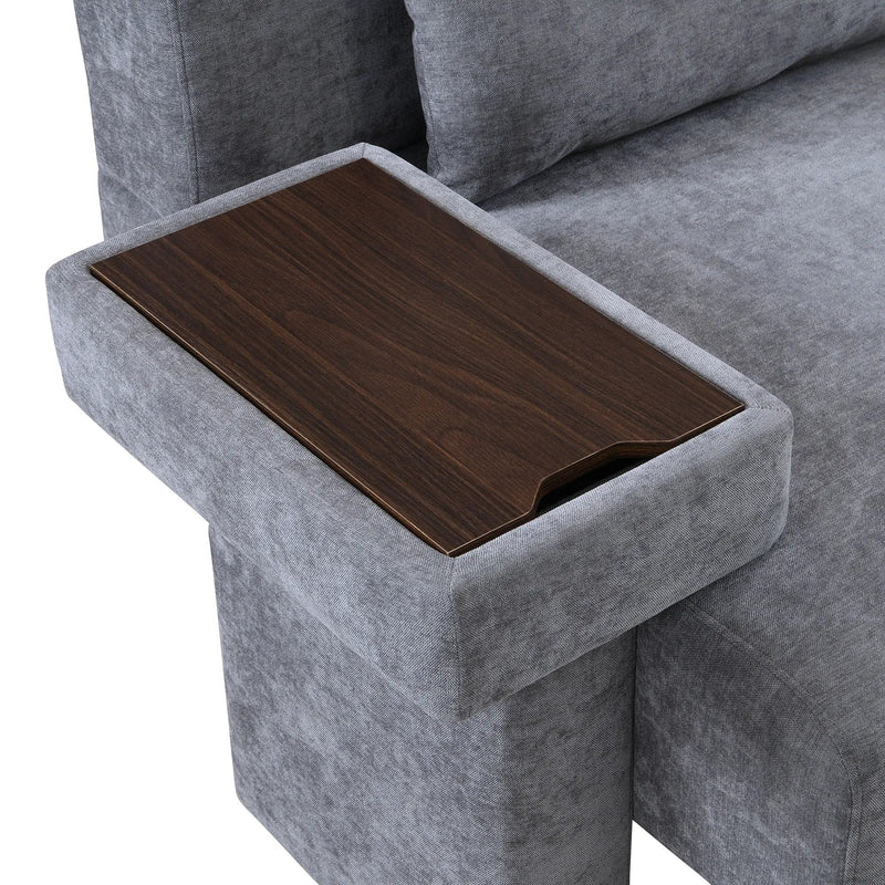 Modern Oversized Armchair With Soft Cushion For Living Room by HouseOfZazla