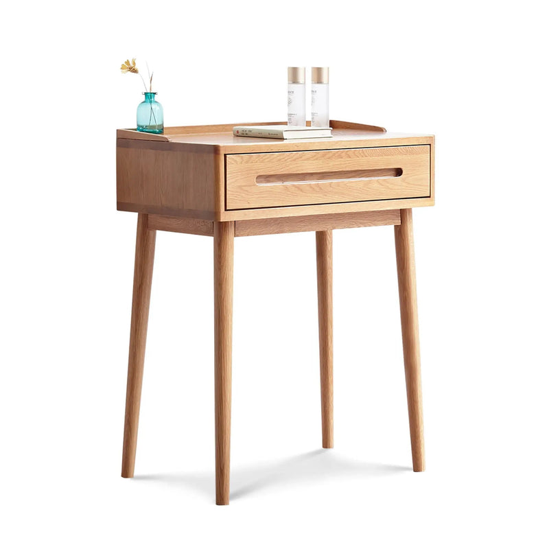 Dresser Bistro Table, 100% Solid Table Table Desk Top Table Dresser Compact Dresser Accessories Storage Drawer Natural Wood - Oak by HouseOfZazla
