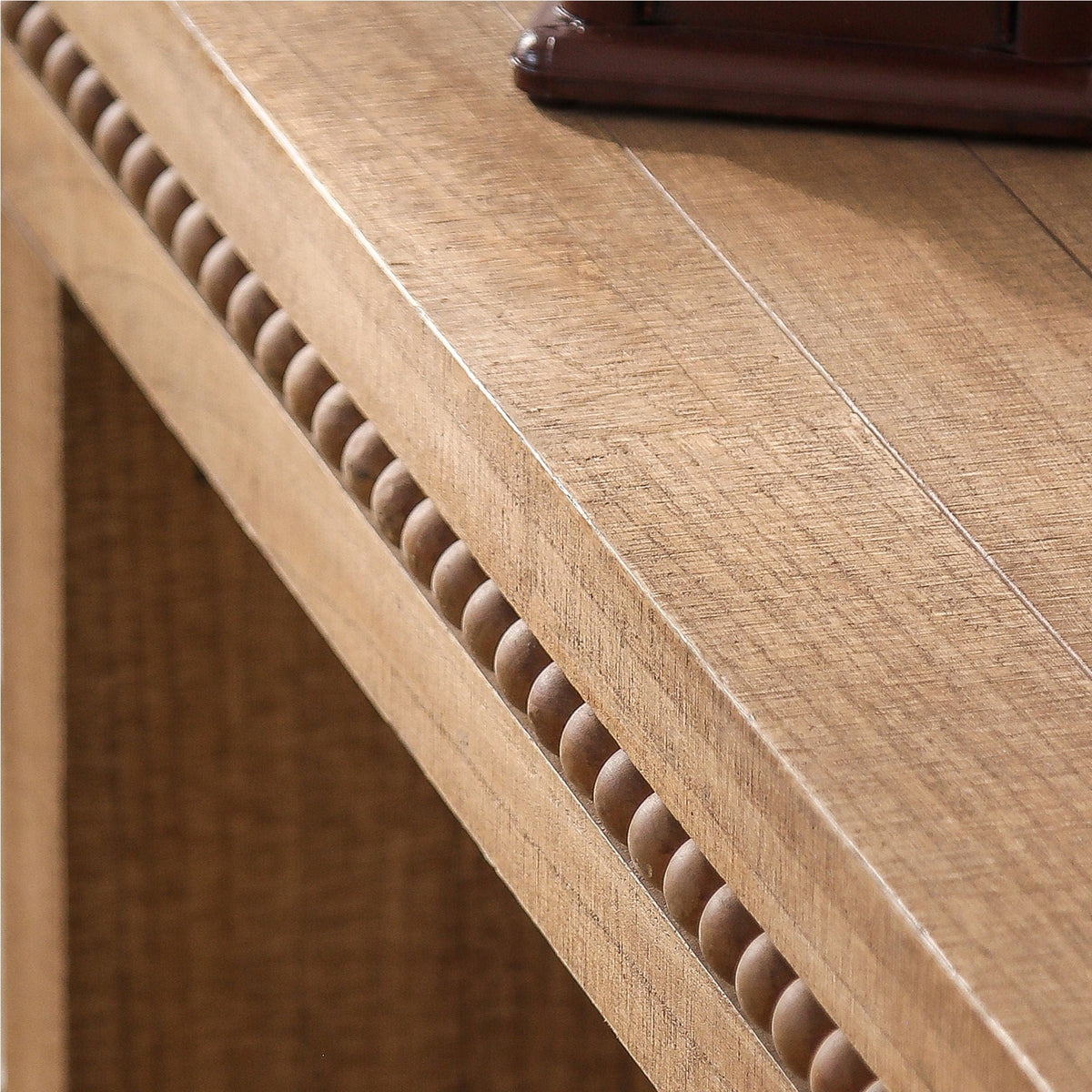 Modern Rustic Wood Table, Rectangular Living Room Center Table With Floating Top Design, photo 11 of 14