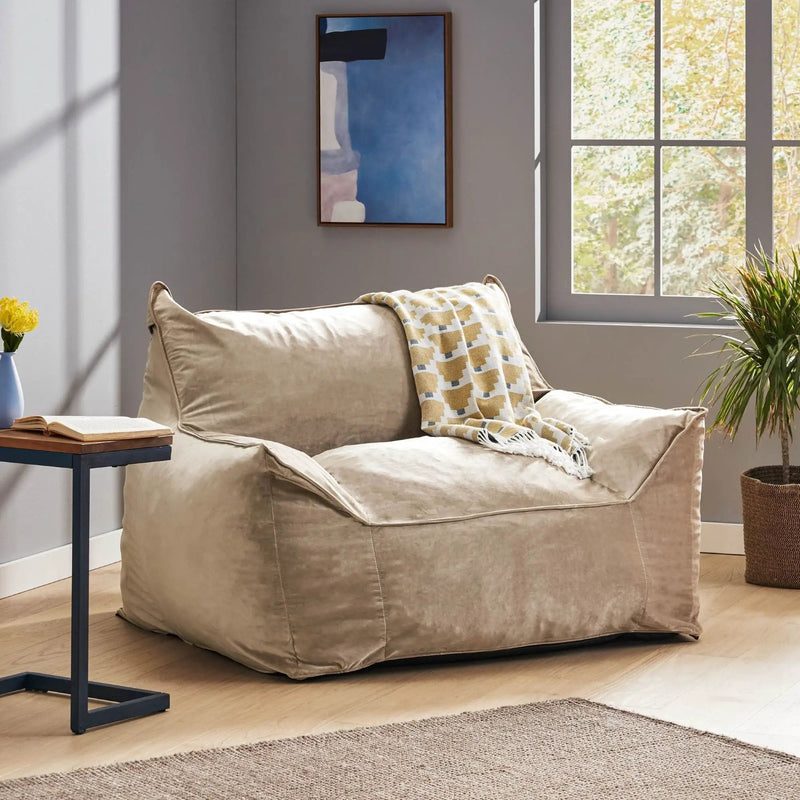 Allea - Bean Bag Chair With Armrests by Unique Piece Furniture