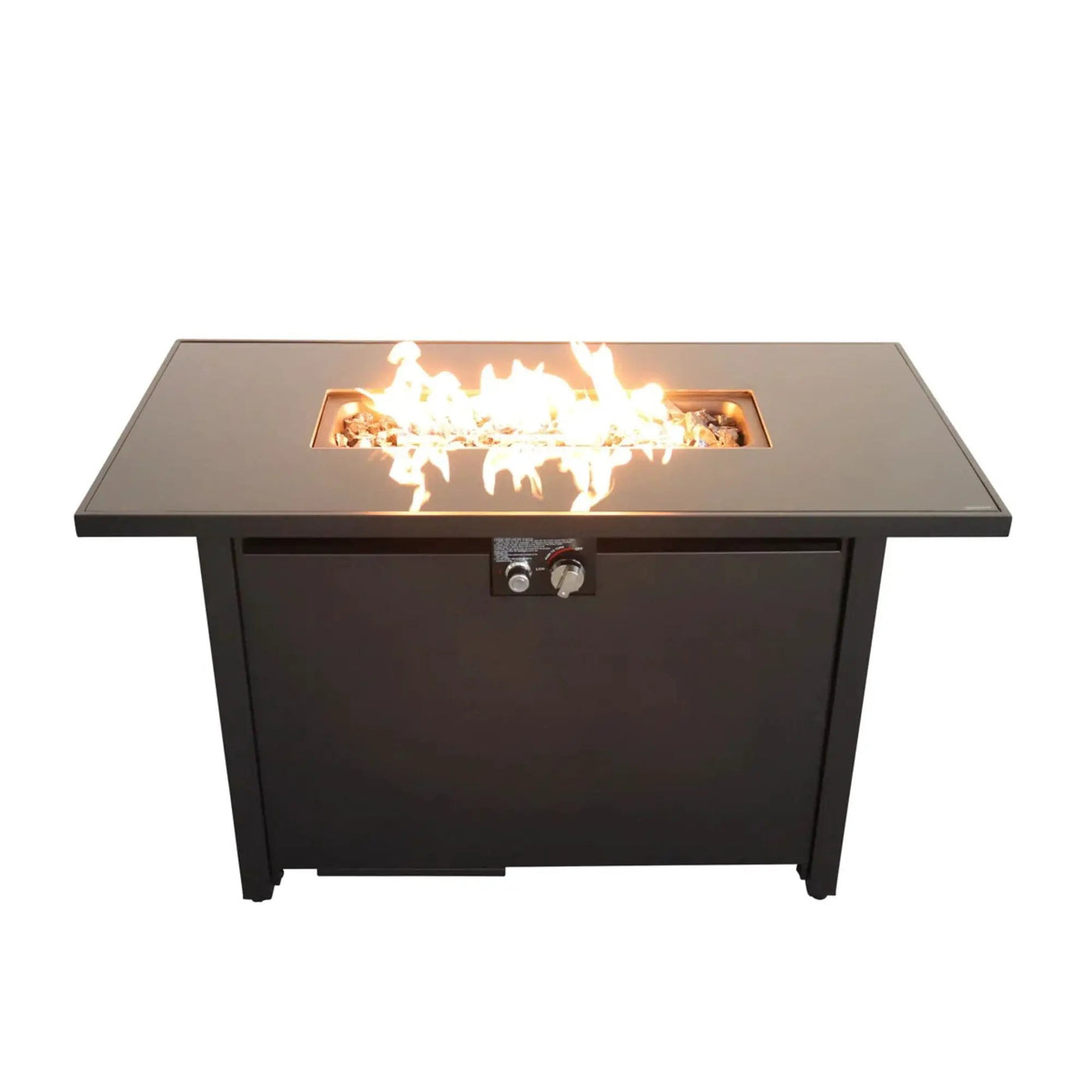 Rectangular Fire Pit With Frame Elegant Design by Unique Piece Furniture