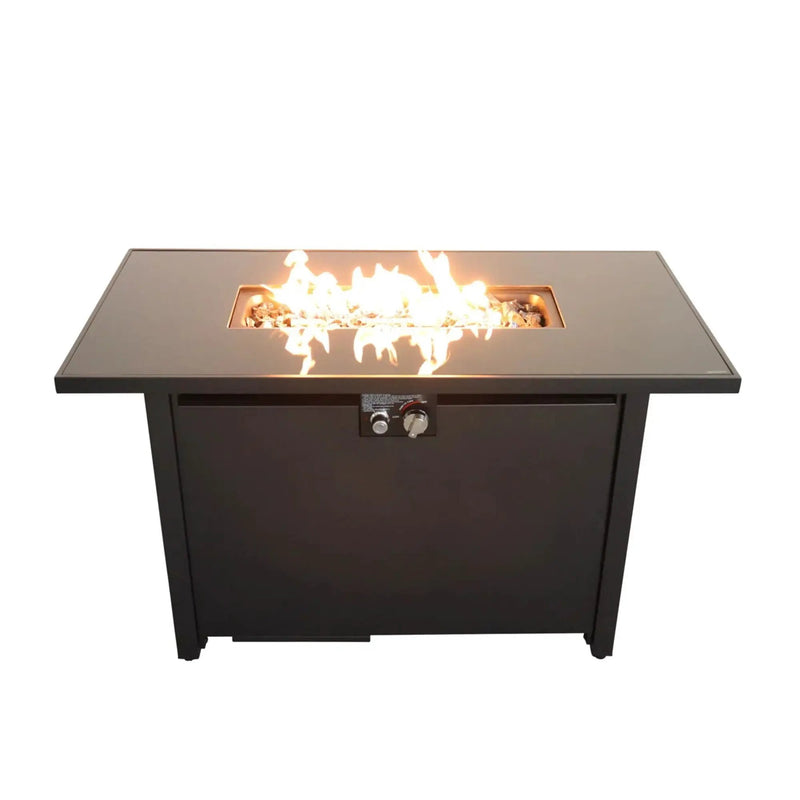 Rectangular Fire Pit With Frame Elegant Design by HouseOfZazla