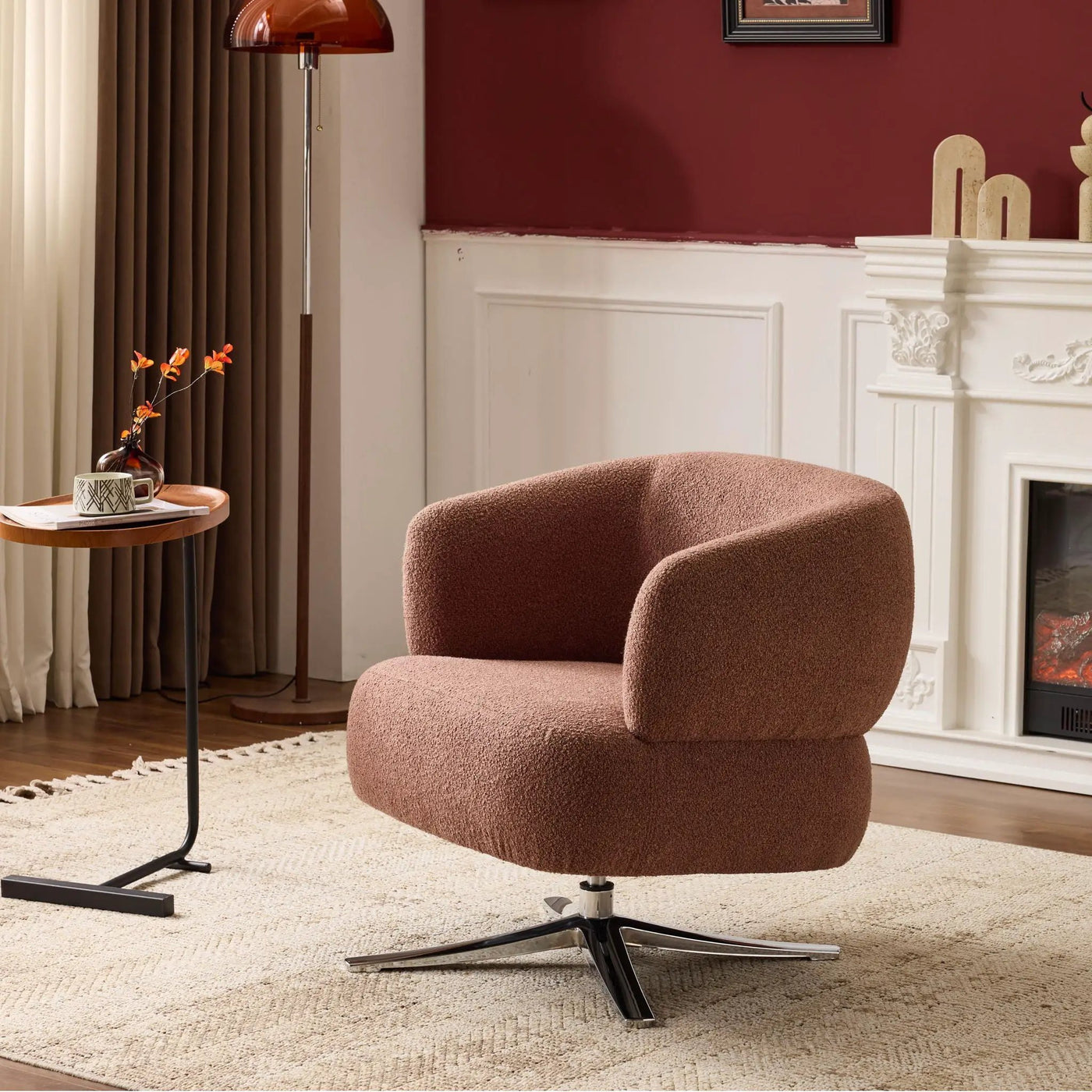 Cuddle Style Leisure Swivel Sofa Chair by HouseOfZazla