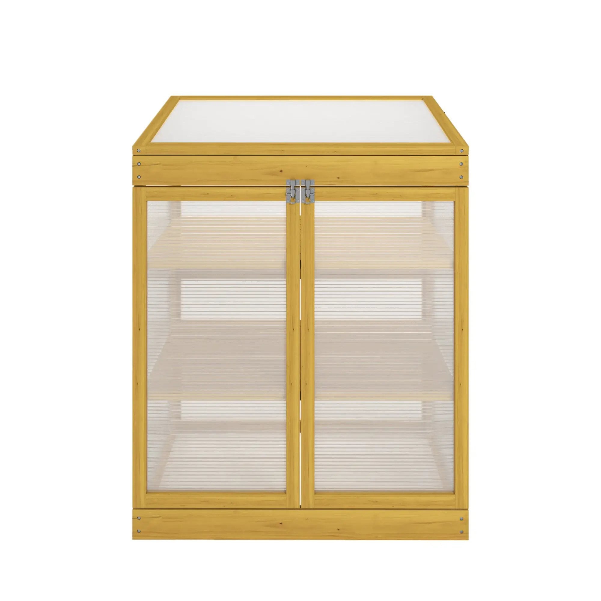 Greenhouse Wooden Cold Frame Greenhouse by HouseOfZazla