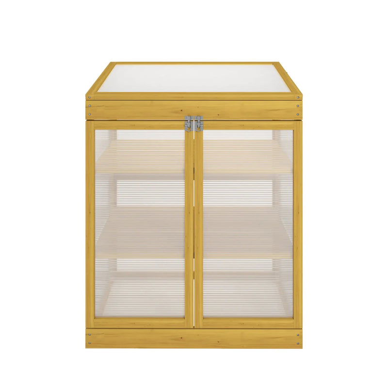 Greenhouse Wooden Cold Frame Greenhouse by HouseOfZazla