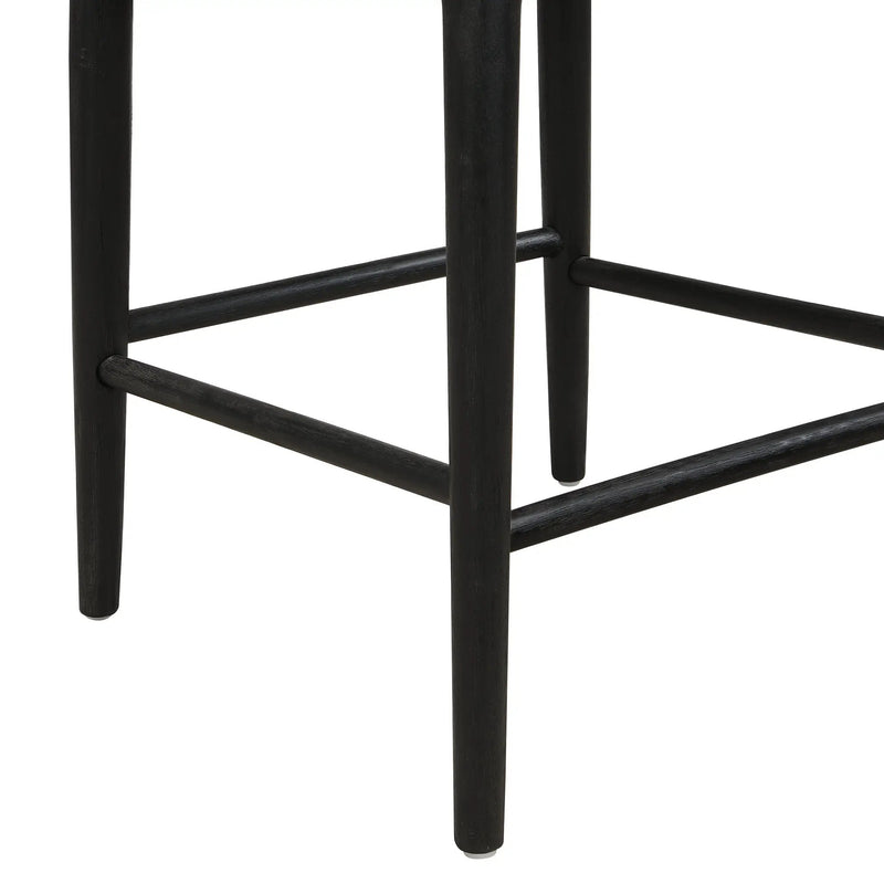 Counter Stool in Fabric Upholstery by HouseOfZazla