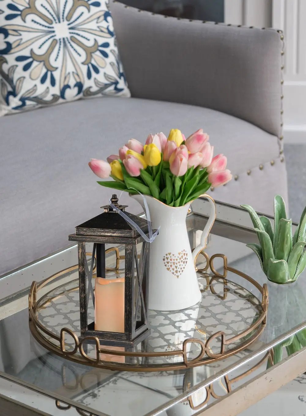 Menifee - Lantern With Led Candle (Set of 2) by Unique Piece Furniture