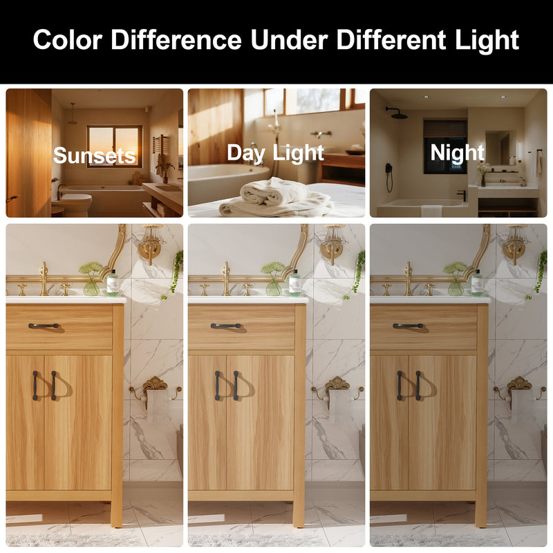 24" Bathroom Vanity with Solid Wood Frame, photo 8 of 10