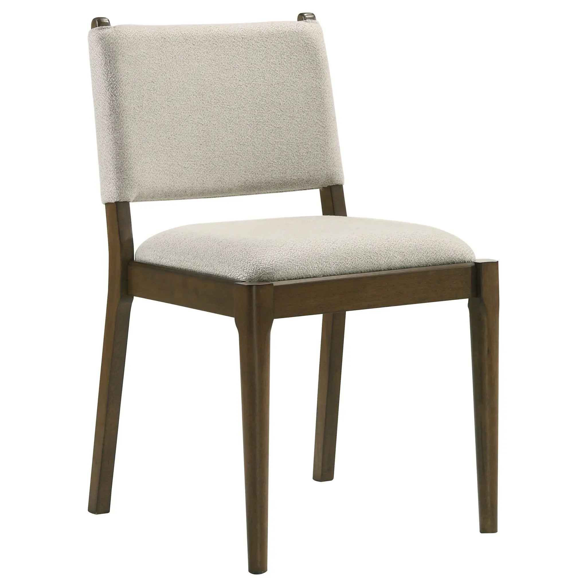 Ottowa Upholstered Dining Side Chair Brown (Set of 2) by Unique Piece Furniture