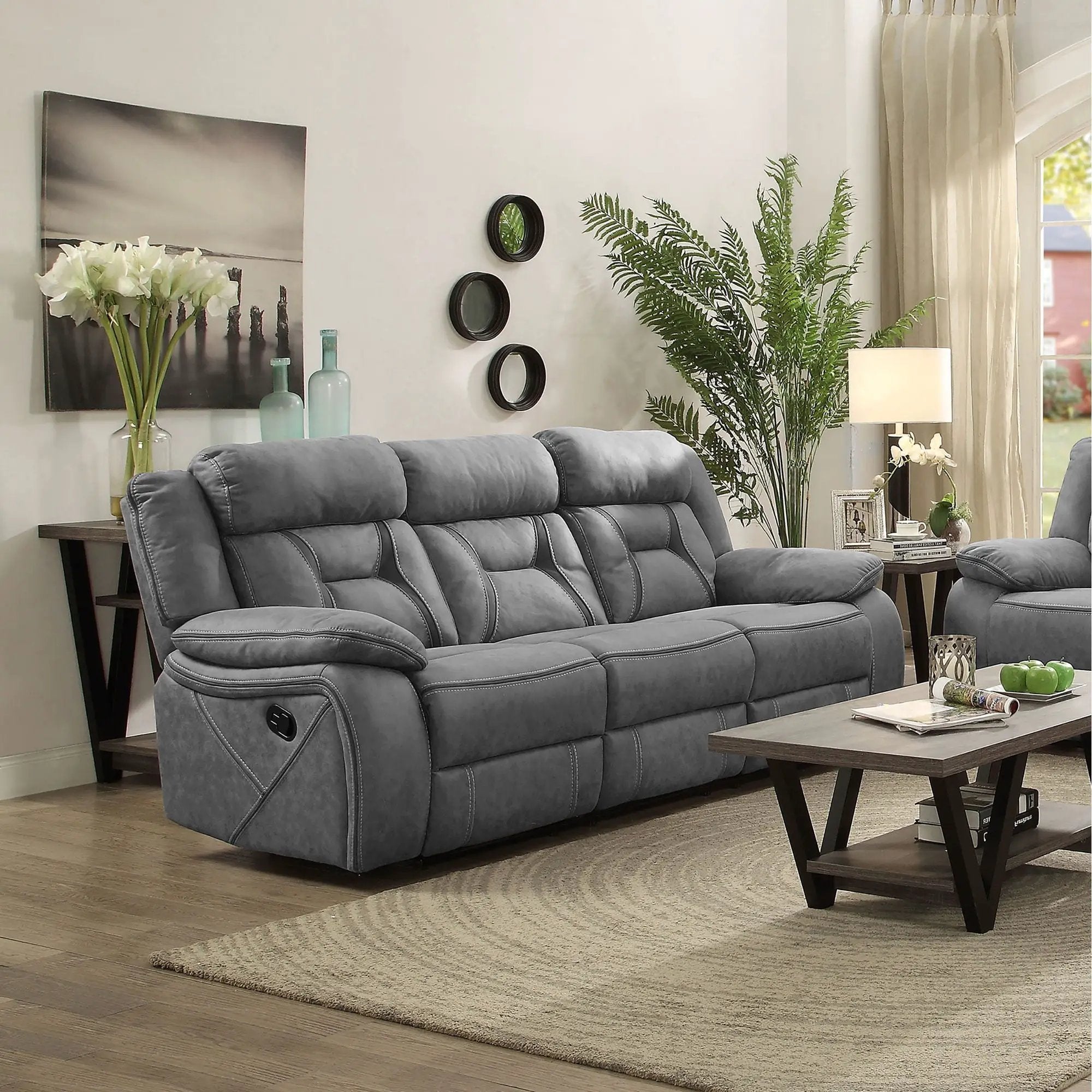 Bellingham - Motion Sofa With Pillow Top Arms by HouseOfZazla