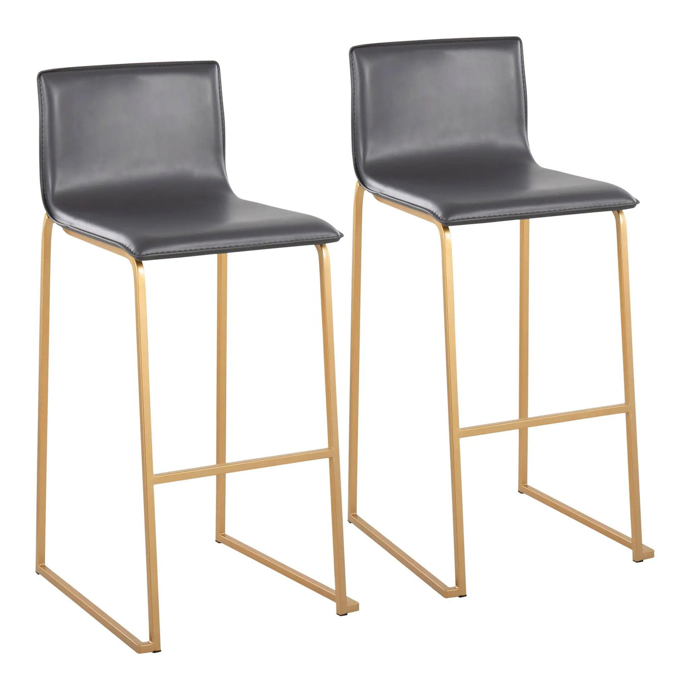 Mara - Contemporary Upholstered Barstool (Set of 2) by HouseOfZazla