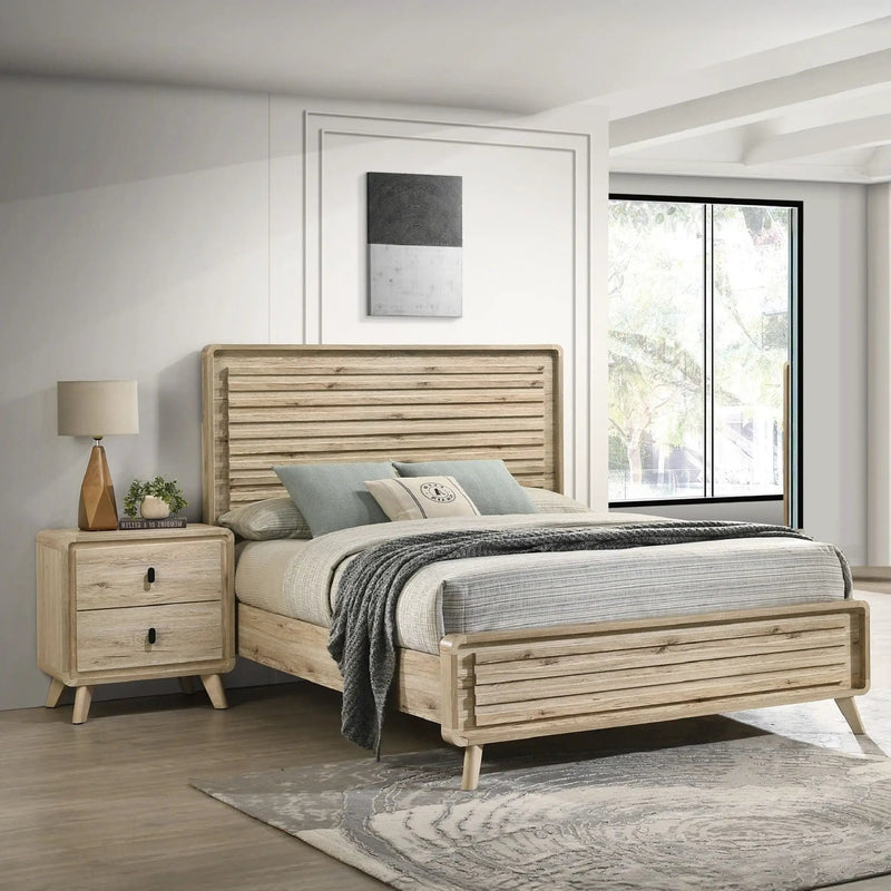 Nightstand & 2 Drawers - Beige by Unique Piece Furniture