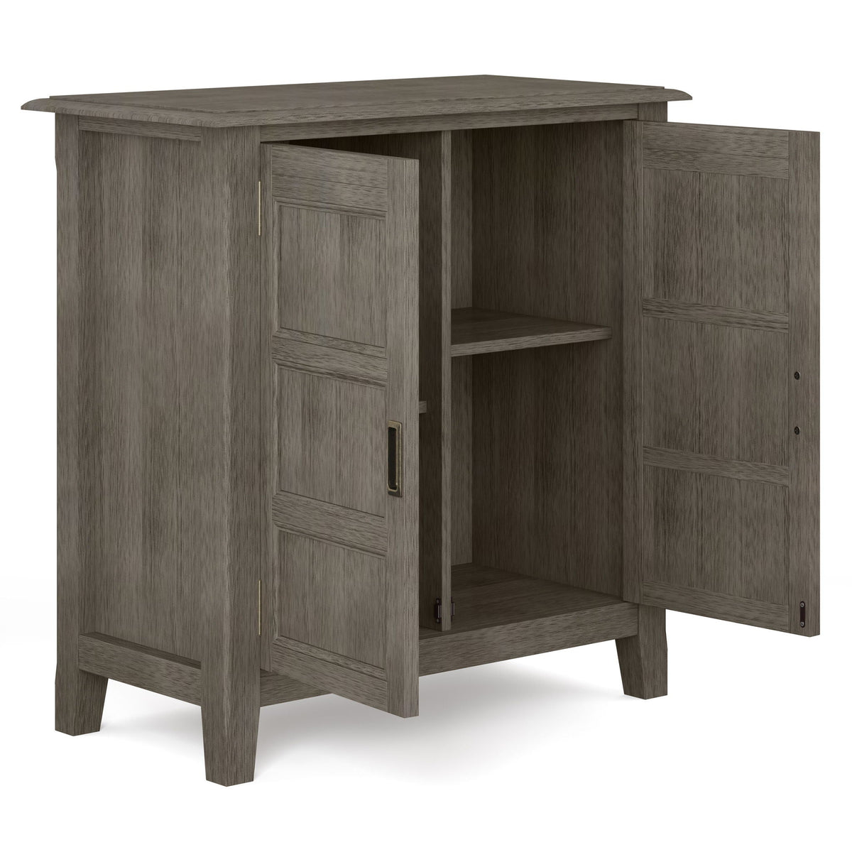 Handcrafted Low Storage Cabinet with Adjustable Shelves - Multiple Colors, photo 22 of 40