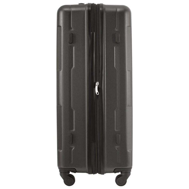 2 Piece Luggage Set With Bags Expanable Spinner Wheels ABS Lightweight Suitcase With Tsa Lock 20" / 28" by HouseOfZazla