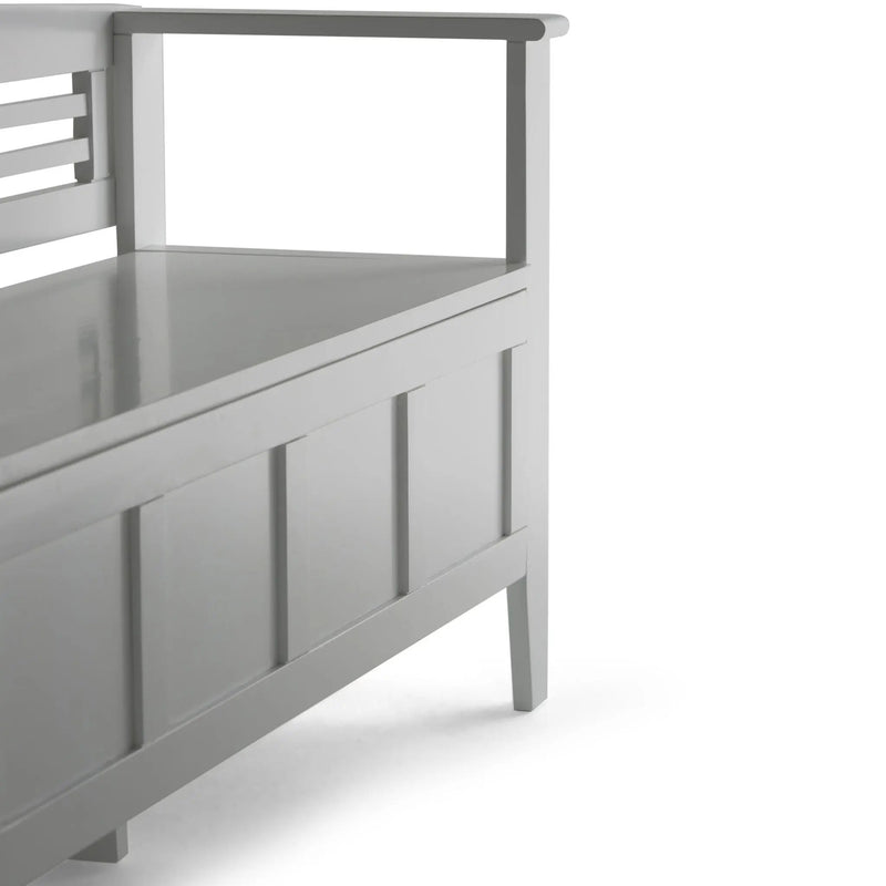 Adams - Entryway Storage Bench Handcrafted by HouseOfZazla