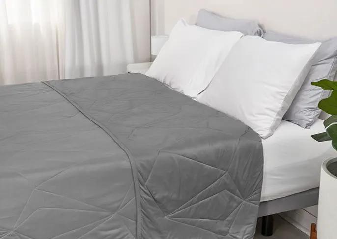BedGear Cooling Blanket, Grey - King by HouseOfZazla