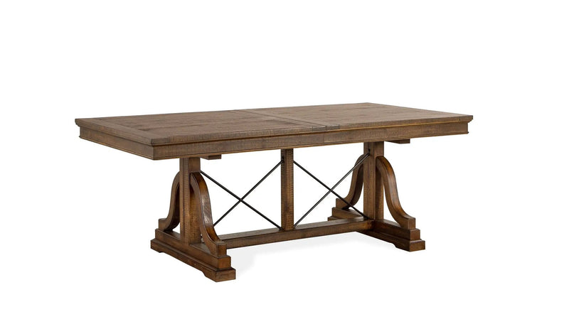 Bay Creek - Trestle Dining Table - Toasted Nutmeg by Unique Piece Furniture