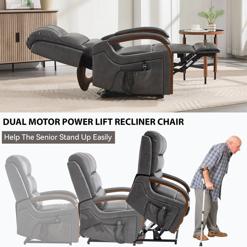 Power Dark Recliner Chair by HouseOfZazla