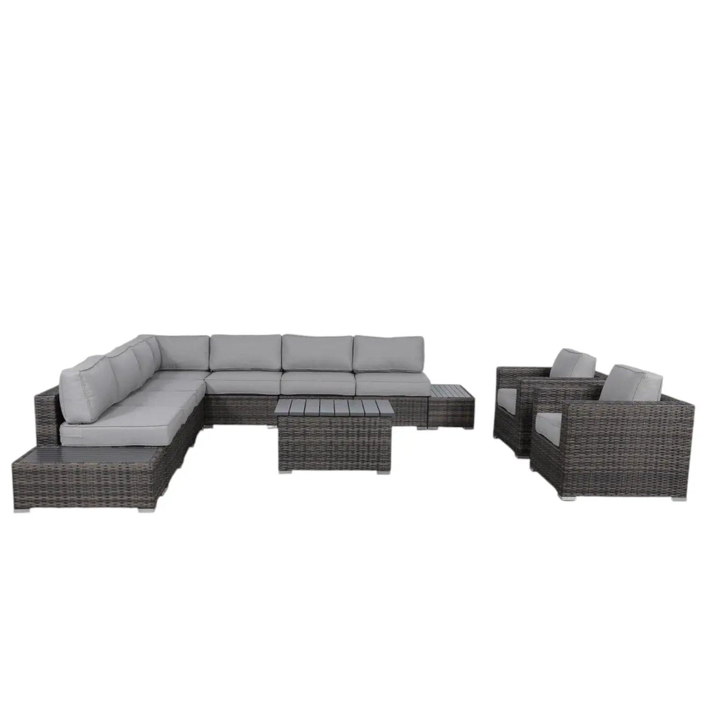 Stylish Entertainment Sectional Set, Outdoor Living by Unique Piece Furniture