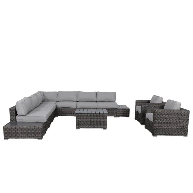 Stylish Entertainment Sectional Set, Outdoor Living by Unique Piece Furniture