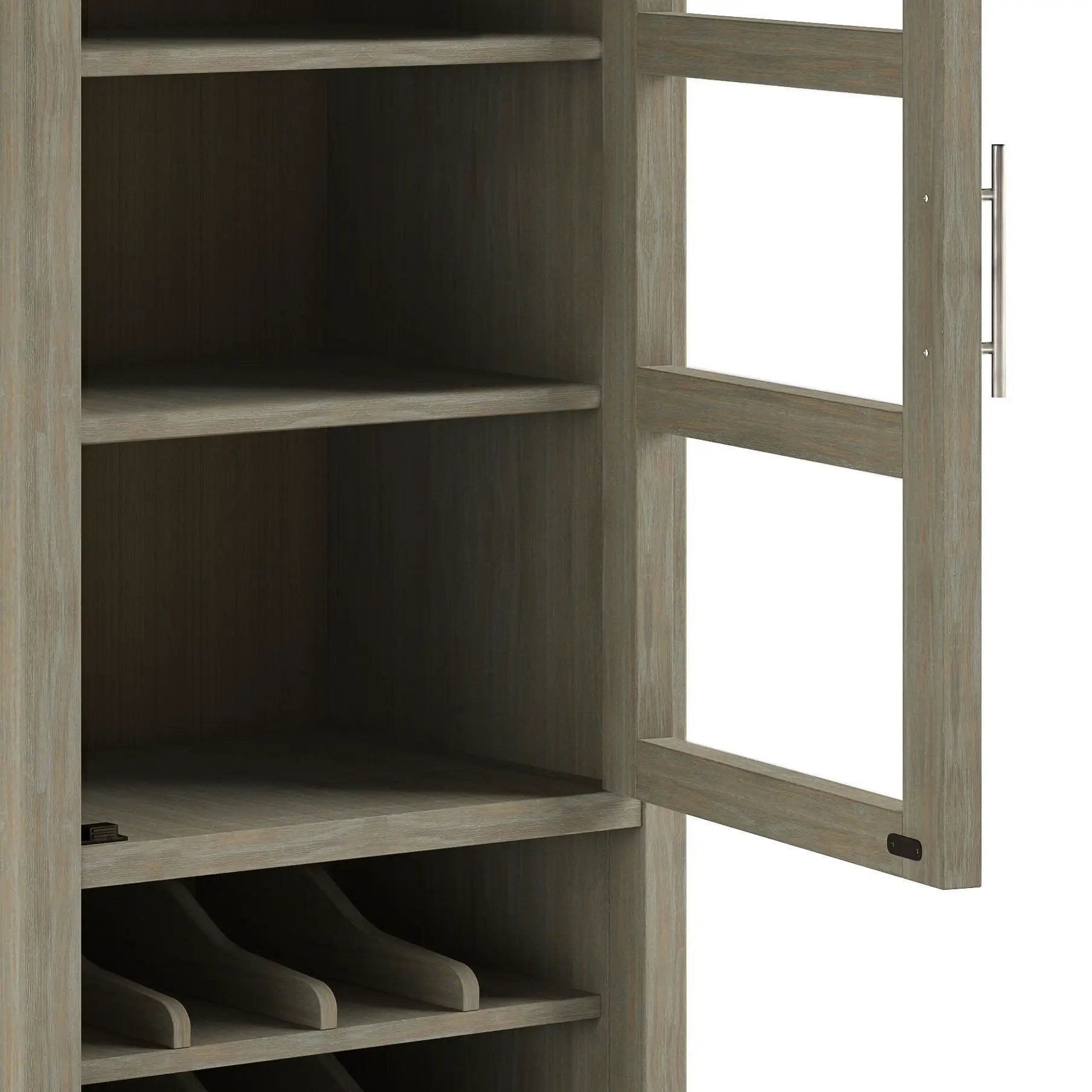 Avalon - High Storage, Wine Rack Cabinet by Unique Piece Furniture