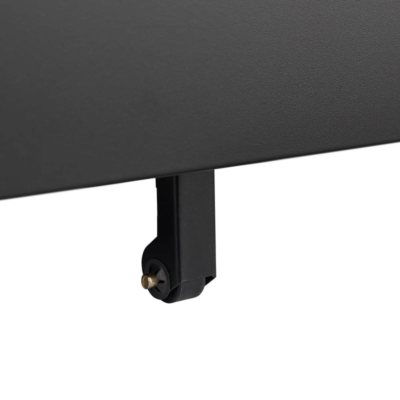 2 Drawer File Cabinet With Lock, Metal Under Desk Rolling Filing Cabinet Fits Letter / Legal / A4 Size For Home Office, Mobile Filing Cabinet by Unique Piece Furniture