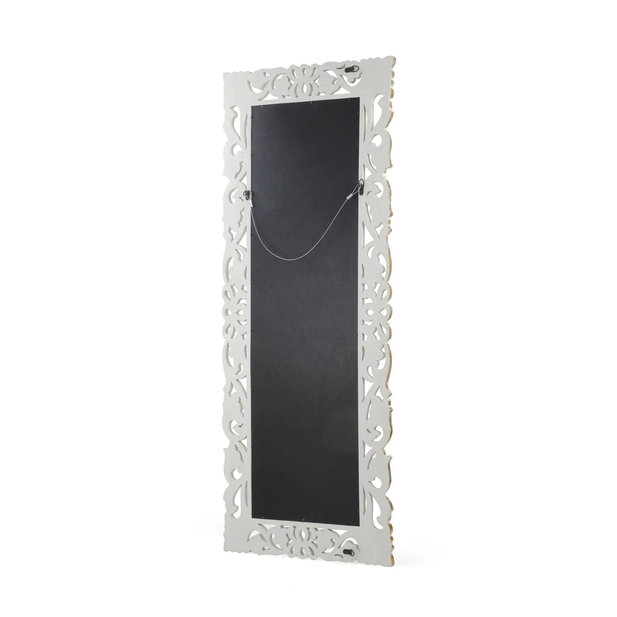 Rectangle Carved Mirror by HouseOfZazla