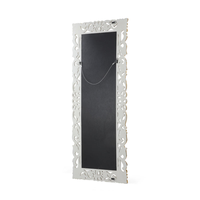 Rectangle Carved Mirror by HouseOfZazla