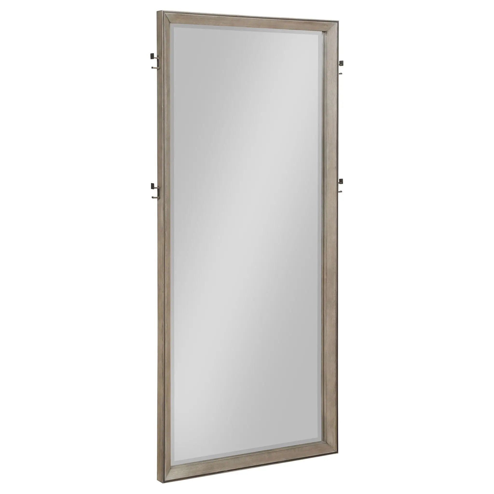 Durango 80-inch Standing Floor Mirror Washed Oak by Unique Piece Furniture