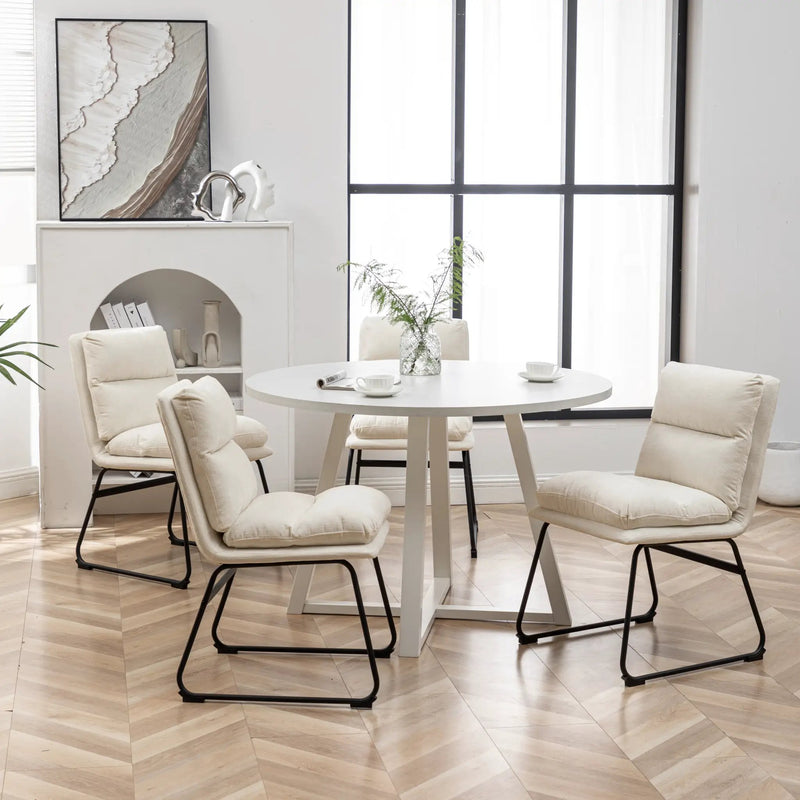 Innes 5-Piece Round Dining Set by HouseOfZazla