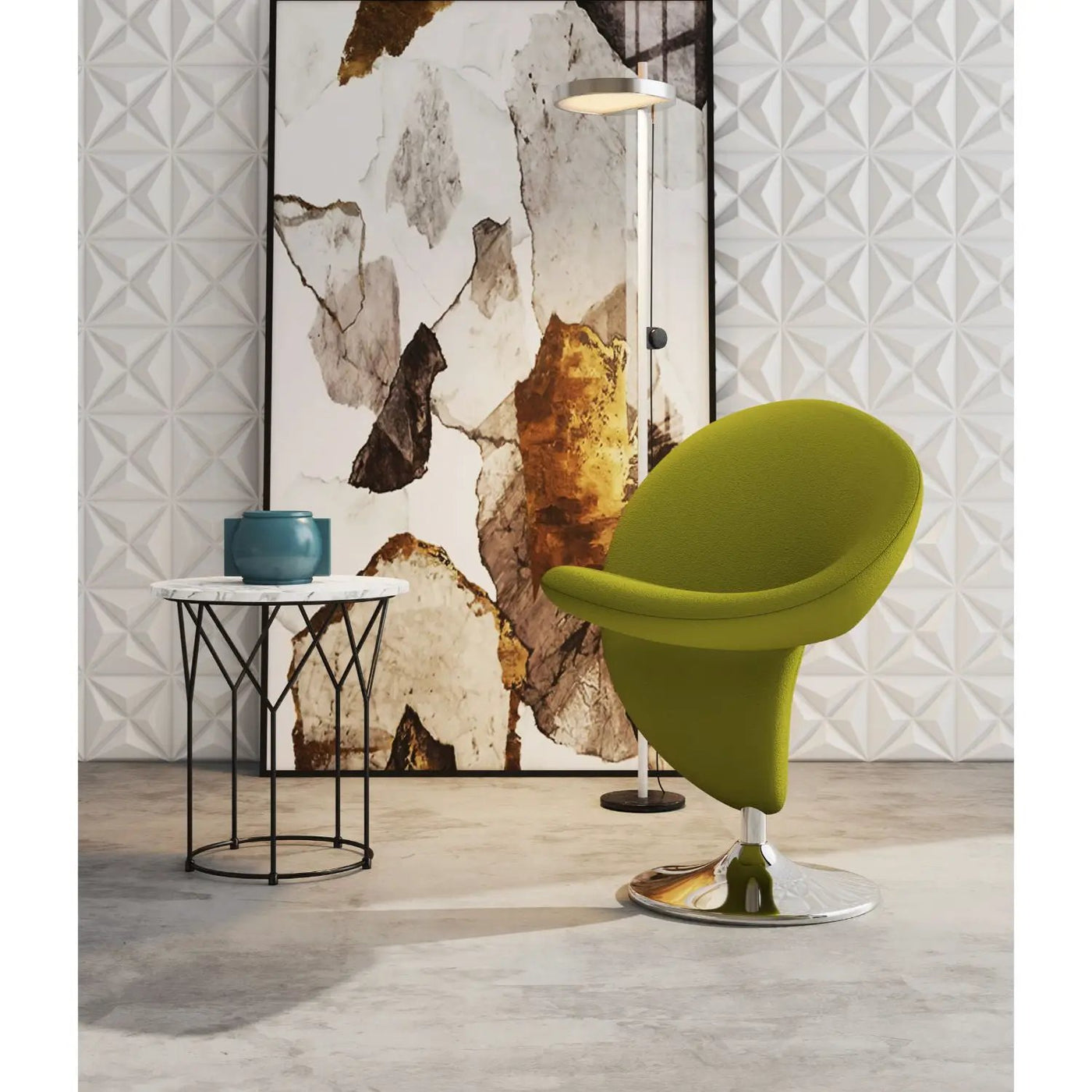 Curl - Swivel Lounge Chair by HouseOfZazla