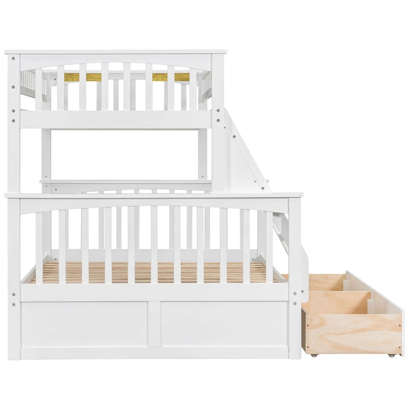 Bunk Bed With Drawers, Convertible Storage Bed by HouseOfZazla