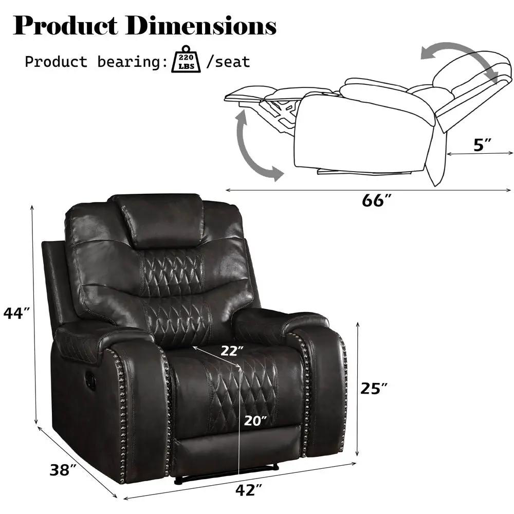 Braylon - Recliner (Motion) by Unique Piece Furniture