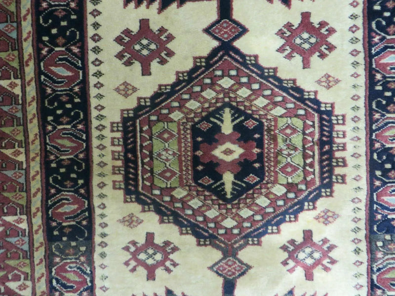 3' X 4' Vintage Handmade Turkish Geometric Oriental Wool Rug Nice by Jewel Rugs