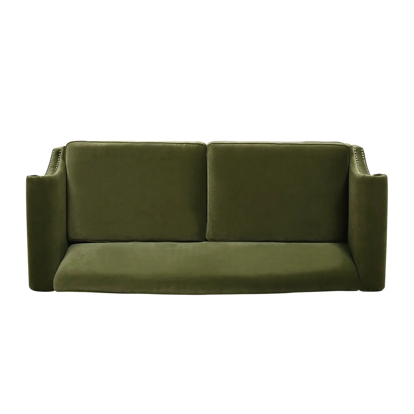 Elaine - Camel Back Small Space Sofa by HouseOfZazla