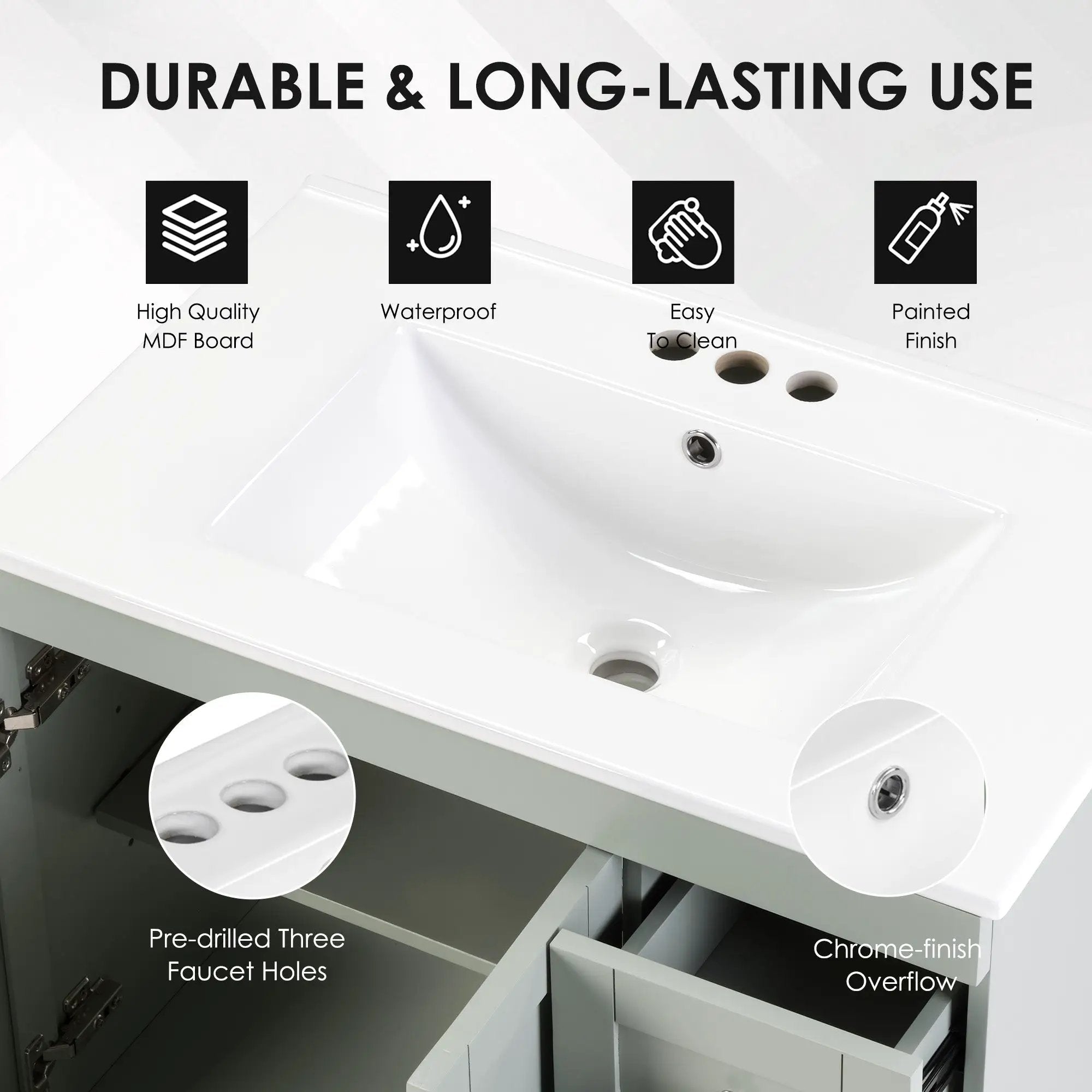 30" Bathroom Vanity by HouseOfZazla