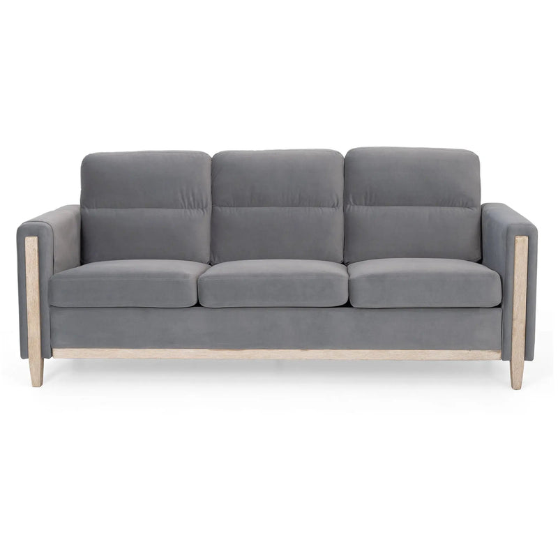 Comfortable Solid Wood Three-Seater Sofa by HouseOfZazla