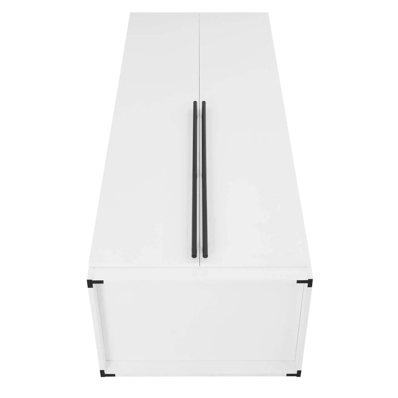 Lee - Free Standing Wardrobe Closet With Adjustable Shoe Shelves by HouseOfZazla