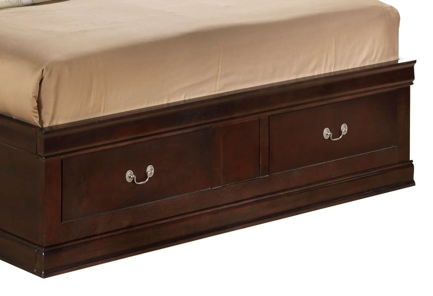 Louis Phillipe - Bookcase Storage Bed by HouseOfZazla