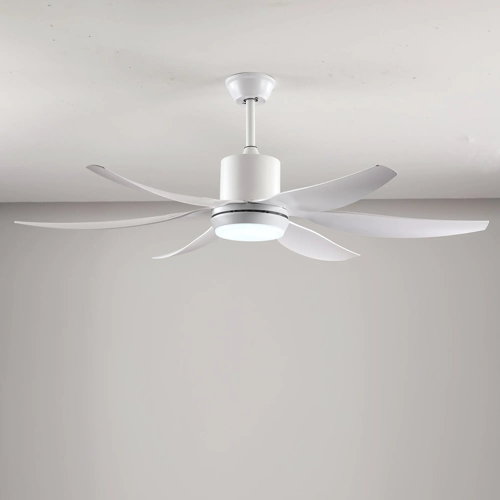 6 PCS ABS Blades 56" Ceiling Fan With Light Kit by HouseOfZazla