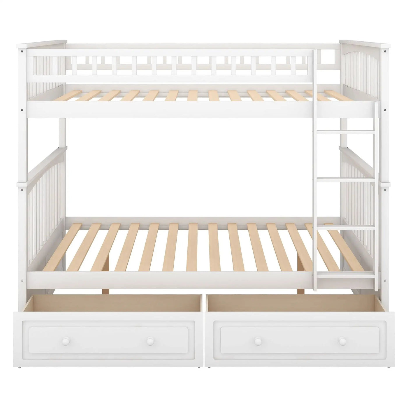 Bunk Bed With Drawers, Convertible Design by HouseOfZazla
