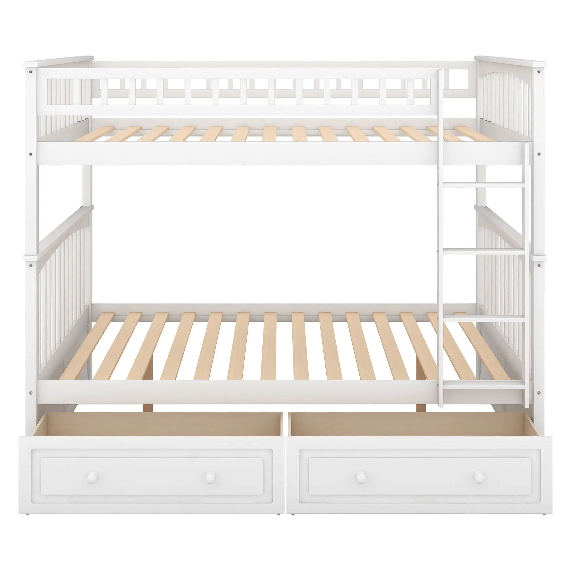 Bunk Bed With Drawers, Convertible Design by Unique Piece Furniture