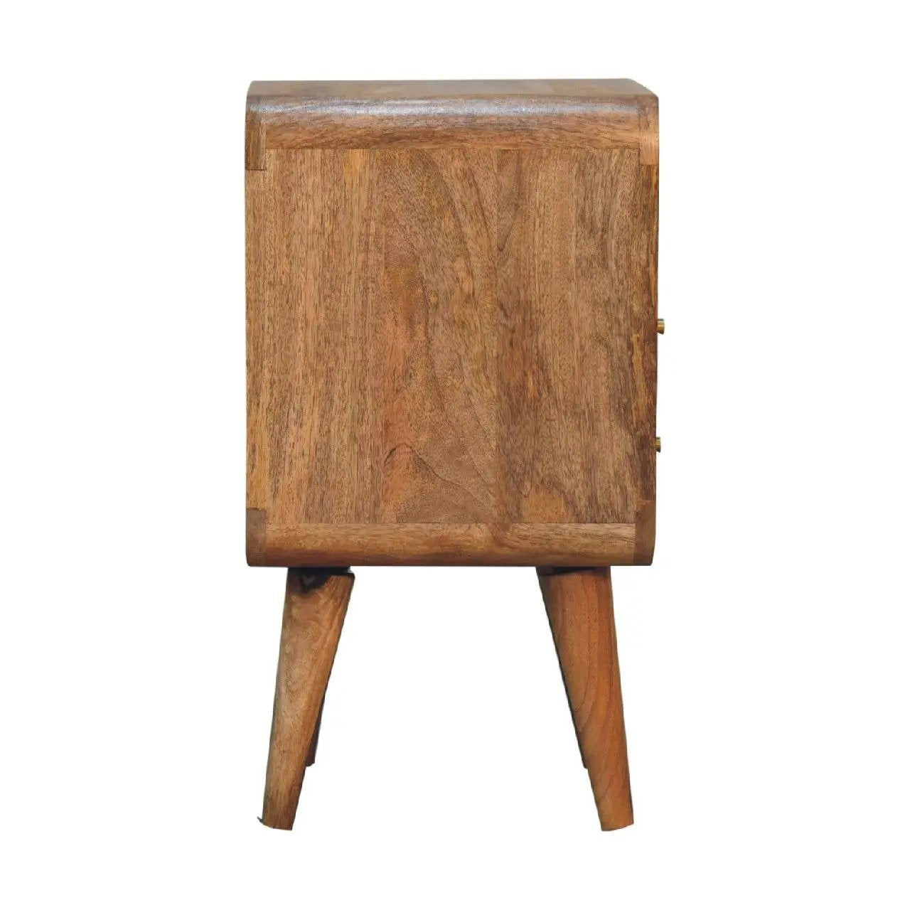 Lille - Mini Curved Nightstand - Oak by HouseOfZazla