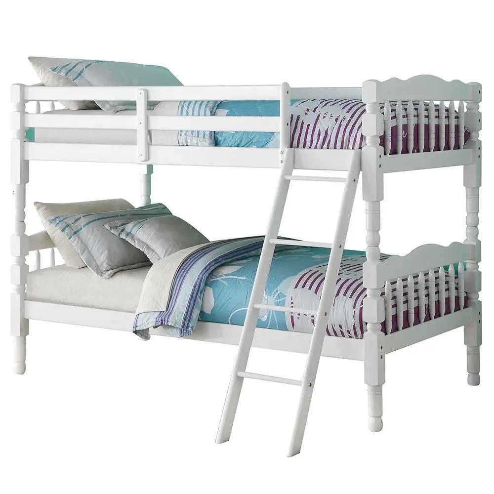 Homestead - Twin Over Twin Bunk Bed - White by Unique Piece Furniture
