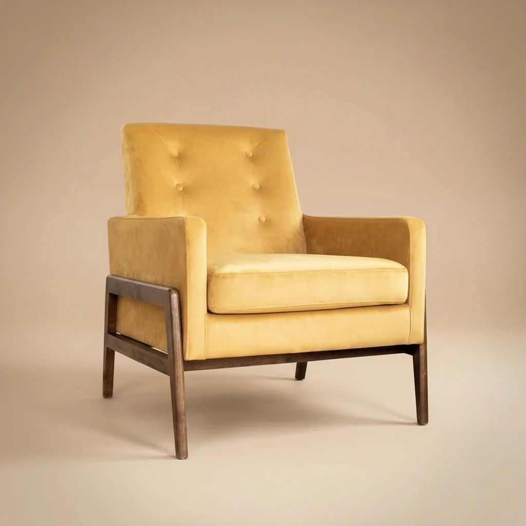 Cole - Solid Wood Lounge Chair, photo 12 of 21