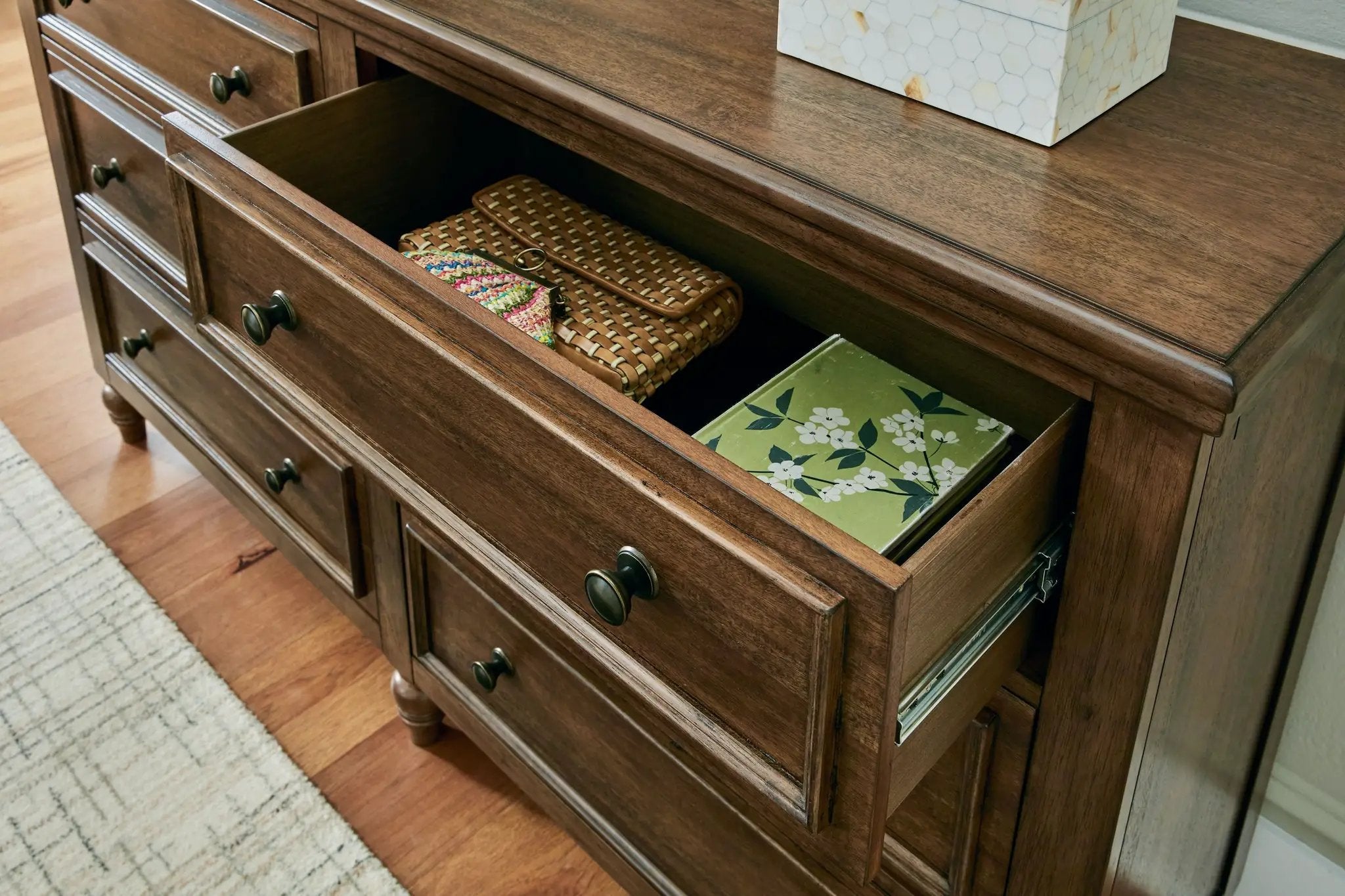 Sturlayne - Dresser And Mirror - Brown by Unique Piece Furniture