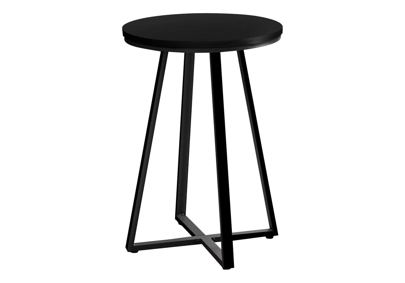 Accent Table, Side, Round Contemporary & Modern Modern Design by HouseOfZazla