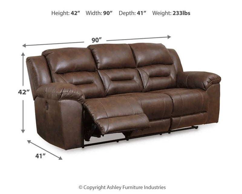 Stoneland - Power Reclining Sofa by Unique Piece Furniture