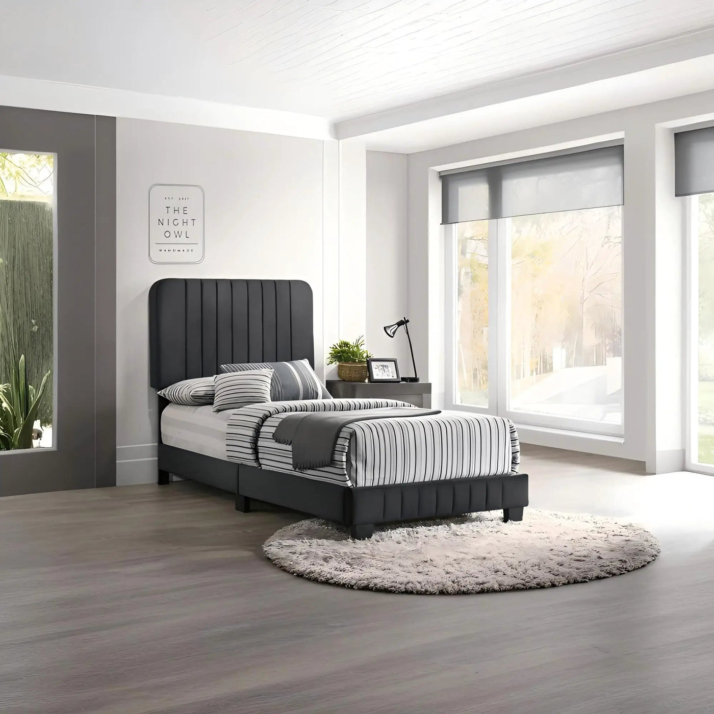 Channel Tufted Bed by HouseOfZazla